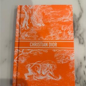 Christian Dior Riviera Toile de Jouy Orange Notebook